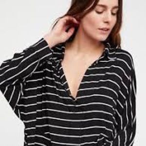 We the Free Can’t Fool Me Striped Boxy Tee